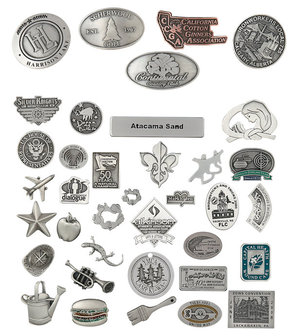 pewter pins